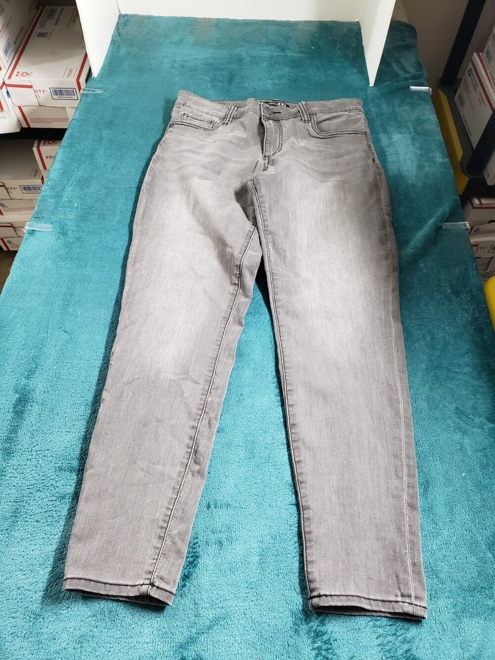 Kut From a Kloth Jeans Size 6 Women Gray Pants Stretch Donna High Rise Ankle